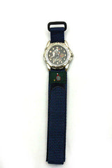 18mm Dark Blue Nylon Sport Watch Band Strap Tennis