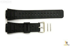 18mm Fits Timex Q7B721 Black Rubber Watch BAND Strap
