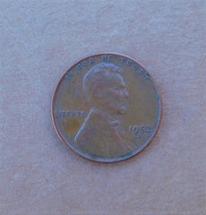 1952 American Wheat Penny, Lincoln, S Mint Mark