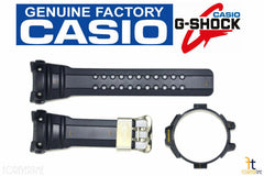 CASIO G-Shock Gulfmaster GWN-1000NV-2A Navy Blue Rubber Watch Band & Bezel Combo