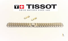 18mm Original Tissot T970.481 Two-tone Band with End Pieces (+2 Pins)