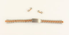 14mm Ladies Oyster Two-Tone Stainless Steel Watch Band Bracelet