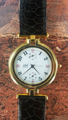 JAZ watch Ladies Gold Plated 1990's Vintage New