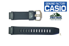CASIO PRG-200-1 Pro Trek Pathfinder Original Black Rubber Watch BAND Strap
