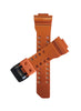 CASIO G-Shock GBA-400-4B Original G'Mix Glossy Orange Rubber Watch BAND Strap