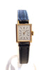 TISSOT Ladies PREOWNED Winding Watch Vintage 1970's/1980's with Black Leather Band