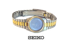 SEIKO Two-Tone Stainless Steel Gold Plated Complete Case  and Band Vintage/New (ladies)