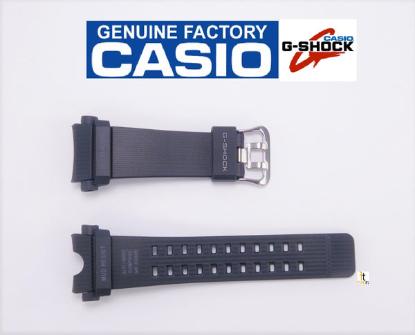 CASIO GG-B100-1B G-SHOCK Mudmaster Black Rubber Watch Band Strap