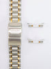 20mm CITIZEN Men's Stainless Steel Two-Tone Watch Band Bracelet