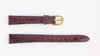 13mm Ladies Seiko Original Genuine Leather Burgundy Watch Band Strap