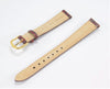 13mm Ladies Seiko Original Genuine Leather Burgundy Watch Band Strap