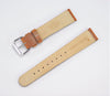 18mm Fossil Original Genuine Leather Brown Watch Band Strap