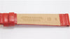 12mm Ladies Hadley-Roma Original Genuine Leather Red Watch Band Strap