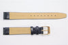 13mm Ladies Seiko Original Genuine Lizard Black Watch Band Strap