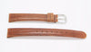 16mm Fossil Original Genuine Leather Brown Textured Watch Band Strap