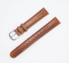 16mm Fossil Original Genuine Leather Brown Textured Watch Band Strap