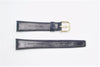 18mm Citizen Genuine Leather Black Textured Watch Band Strap