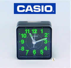 CASIO TQ-140 Beep Alarm Clock (Black)