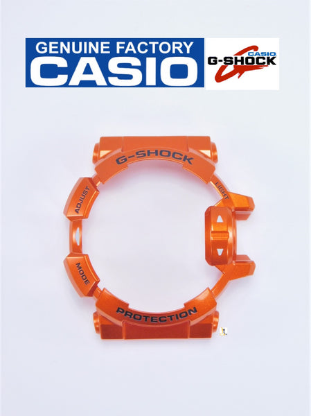CASIO G-Shock GBA-400-4B Original Orange Shiny Rubber/Resin Bezel Case