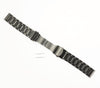 23mm Solid Stainless Steel Black Tone Watch Band Compatible with Luminox