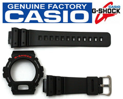CASIO DW-6900 G-Shock Black Resin BAND & BEZEL  DW-6600 DW-6600C DW-6900BD