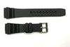 22mm for Citizens Black Rubber Waterproof Divers Watch Band Strap - Forevertime77