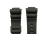 Casio 71604262 Genuine Factory Replacement Black Rubber Watch Band fits DW-6100 DW-6900 - Forevertime77