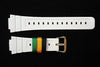 CASIO G-Shock  DW-6900R 16mm Original White Gloss Watch BAND Strap DW-6900R-7V - Forevertime77