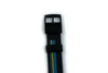 17mm Blue/Yellow Stripes PVC Replacement Watch Band Strap fits SWATCH watches - Forevertime77