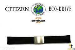 Citizen Eco-Drive Skyhawk 59-S51296 Original Replacement 21mm Black Rubber Watch Band Strap