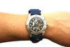 18mm Dark Blue Nylon Sport Watch Band Strap Soccer - Forevertime77