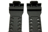 CASIO G-Shock GA-120B-1A 16mm Original Glossy Black Rubber Watch BAND Strap - Forevertime77