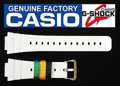 CASIO G-Shock  DW-6900R 16mm Original White Gloss Watch BAND Strap DW-6900R-7V