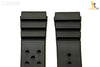 22mm for SEIKO Z-22 Divers Heavy Black Rubber Watch Band Strap - Forevertime77
