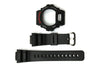 CASIO DW-6900 G-Shock Black BAND & BEZEL Combo DW-6600 DW-6600C DW-6900BD - Forevertime77