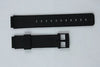 Casio 71604416 Genuine Factory Replacement Black Rubber Watch Band fits MQ-104 MQ-24 MQ-25 MQ-27 MQ-44 MQ-71 MQ-76 MQ-93 MQ-98 W-76 - Forevertime77