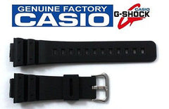 Casio 71604349 Genuine Factory Replacement Black Rubber Watch Band fits DW-5300 DW-5900 DW-6000 DW-6200 DW-6600 DW-6695 DW-6900 DW-8700 G-6900 GW-6900