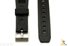 19mm fits CASIO W-71 BLACK Rubber Watch BAND Strap W-71MV W-86 - Forevertime77