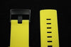 Suunto Core ORIGINAL Flat Yellow Rubber Watch BAND Strap w/ Attachment Pins - Forevertime77