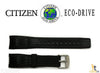 Citizen 59-S51268 Original Replacement 22mm Black Rubber Watch Band Strap - Forevertime77