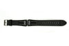 19mm fits Timex Ironman Triathlon Black Rubber Watch Band Strap w/ 2 Pins - Forevertime77