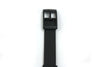 17mm  Black Soft PVC Replacement  Band Strap fits SWATCH watches - Forevertime77