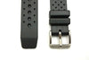 22mm for Citizens Black Rubber Waterproof Divers Watch Band Strap - Forevertime77