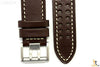 Luminox 1827 Field 23mm Brown Leather Watch Band Strap w/ 2 Pins 1847 - Forevertime77