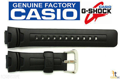 CASIO G-Shock G-7500 16mm Original Black Rubber Watch BAND Strap G-7510 G-7500G - Forevertime77