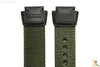 CASIO SGW-300HB-3AV Original 18mm Green Leather / Nylon Watch BAND Strap - Forevertime77