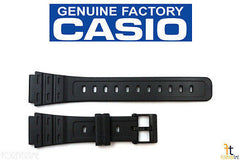 Casio MRW-80 Genuine Factory Replacement Black Rubber Watch Band fits MW-31 MW-80S MW-82 MRW-80 MRW-81