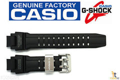 CASIO GW-A1000-1 Original G-Shock Aviation Black Rubber Watch Band Strap