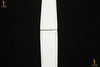 18mm Genuine White French Leather Watch Band Strap Silver Tone Buckle - Forevertime77
