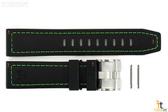 Luminox Coronado 3037 23mm Black Nitrile Rubber Watch Band w/2 Pins 3020